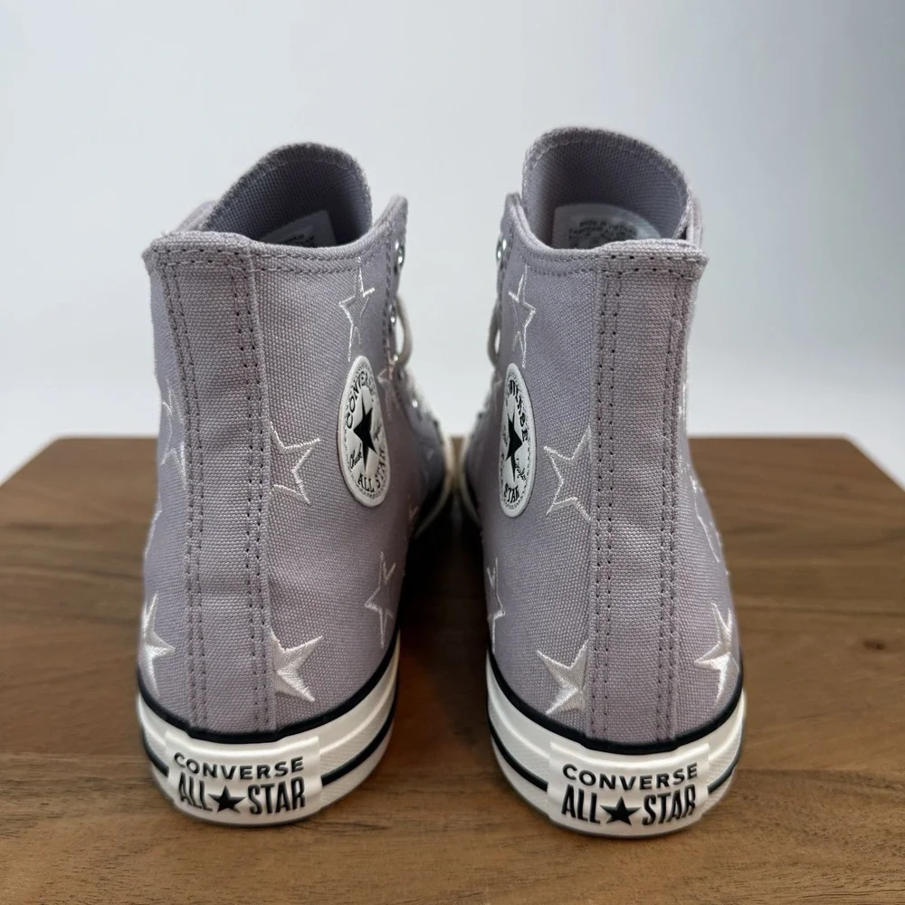 New Big Kids Converse Chuck Taylor All Star High‎ 'Starry' Sneaker Sz 6 Y